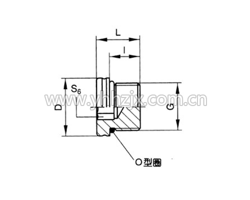 VSTI-ED 内六角油口堵头 O型密封