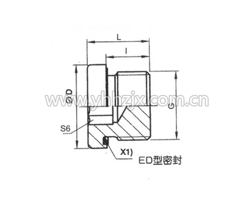 VSTI-ED内六角油口堵头-ED型弹性密封